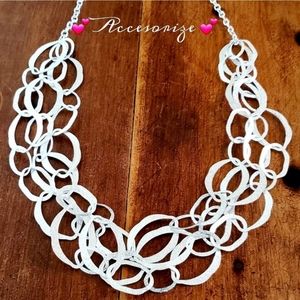 Olivia Divine Jewellery Oval Chain Statement Necklace